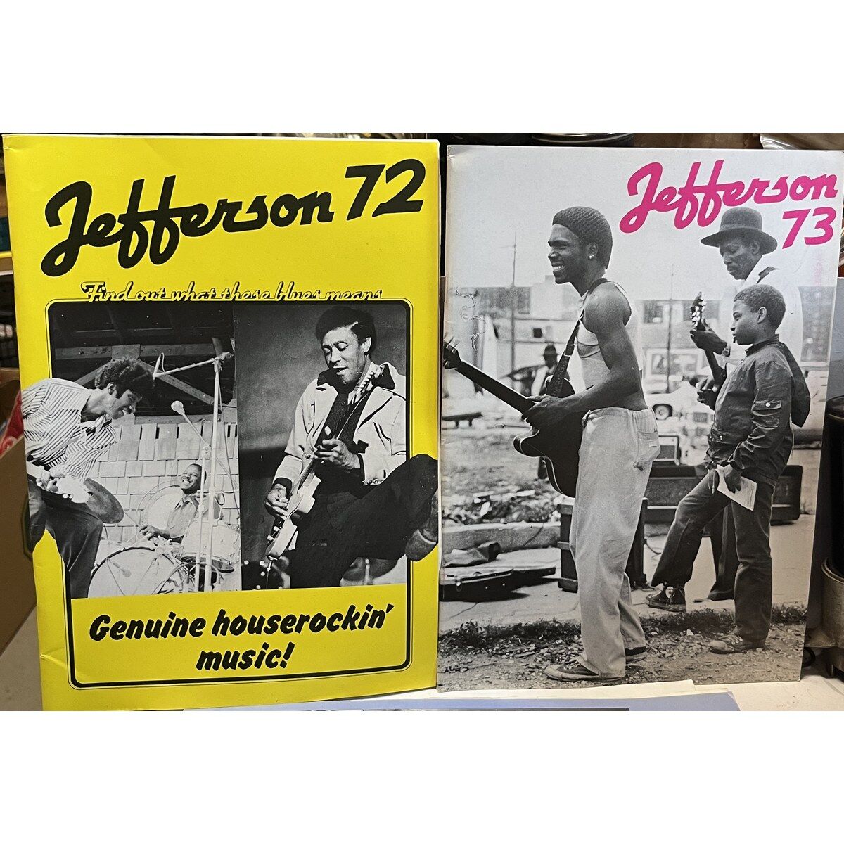 Stort parti Jefferson Blues Magazine (1970–1982) – Världens äldsta bluestidning! - Bild 3