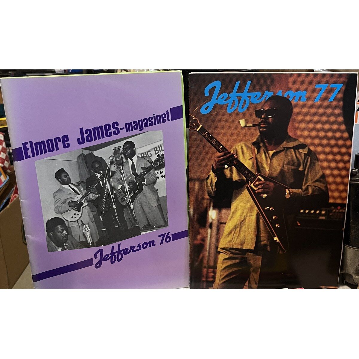 Stort parti Jefferson Blues Magazine (1970–1982) – Världens äldsta bluestidning! - Bild 5
