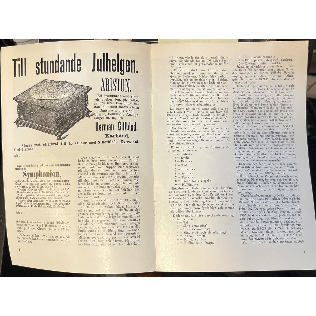 Grammofonen och dess föregångare Fonografen nr 6 av Samlarförbundet Nordstjärnan - Bild 3