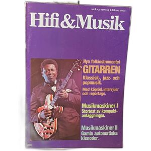 Hifi & Musik nr 8 från augusti 1977