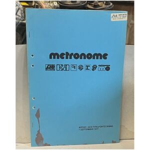 Metronome artist- & titelförteckning 1 september 1977