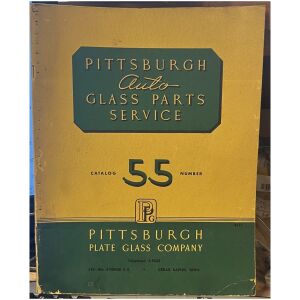 Pittsburgh Auto Glass Parts Service Catalog No. 55 (1955) 1934-1955 GM Ford mfl