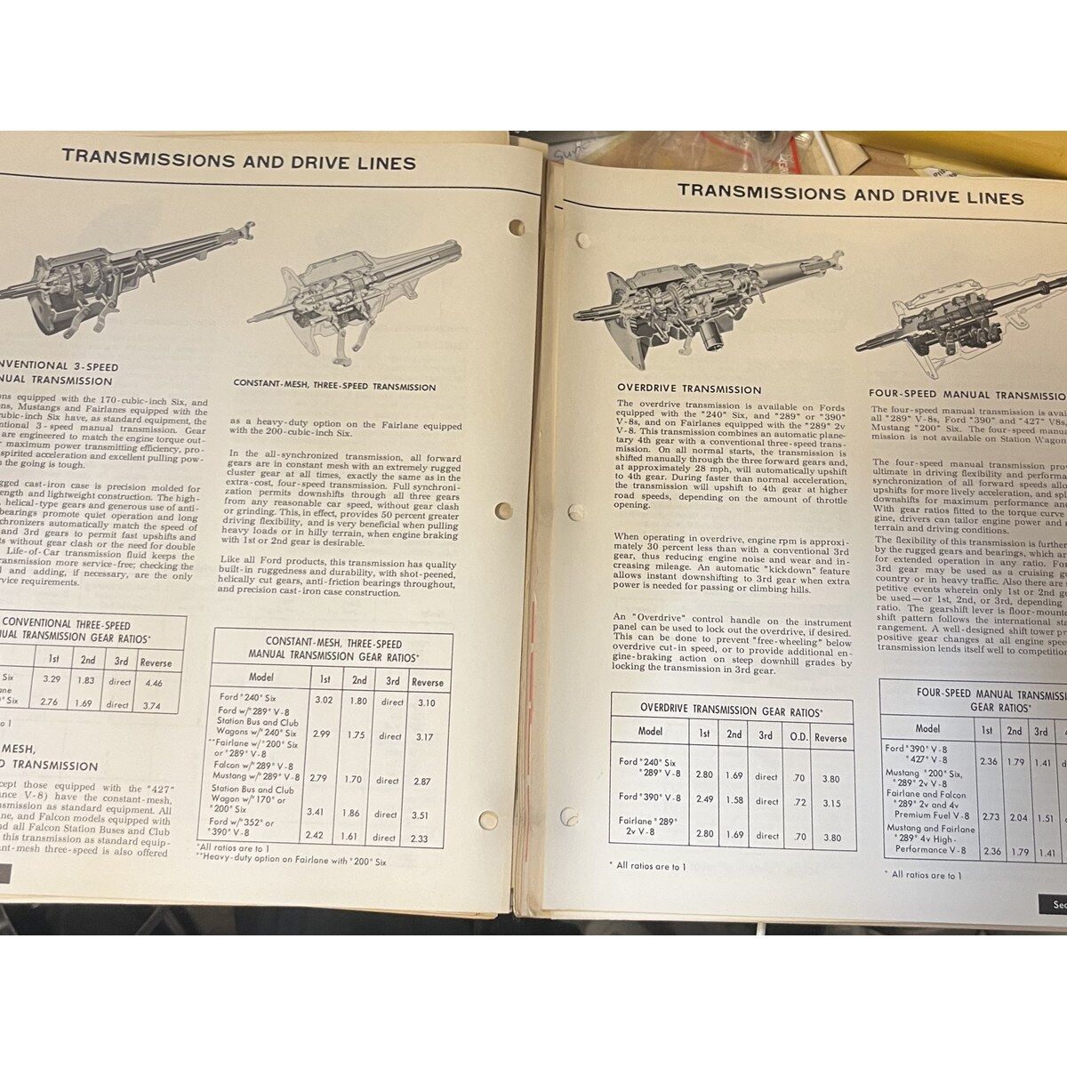 Original Ford Reservdels- & Tillbehörsindex (1965) – Mustang, Thunderbird, Falcon - Bild 4