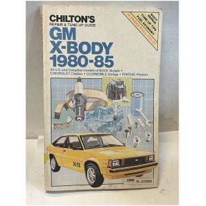GM X-Body 1980-85 manual repair & tune-up guide