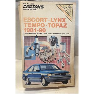 Escort Lynx Tempo Topaz 1981-90 manual repair & tune-up guide