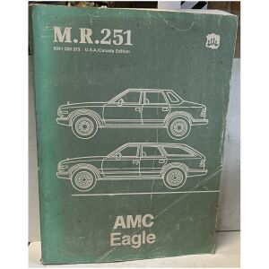 AMC Eagle 1984-1988 Verkstadshandbok OEM Service Manual ca 1200 sidor