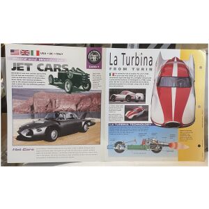 Jet Cars Hot Cars Weird & Wonderful Group 11 Card 7 Opel Pontiac Chrysler Plymouth Rover Fiat