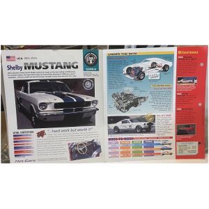 Shelby Mustang 1965-1970 USA Hot Cars Street Racers Group 6 Card 2