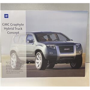 GMC Graphyte Hybrid SUV Concept 2005 broschyr GM 2 sidor
