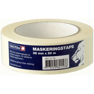 Maskeringstejp 38 mm x 50 m Hall Miba 5821576