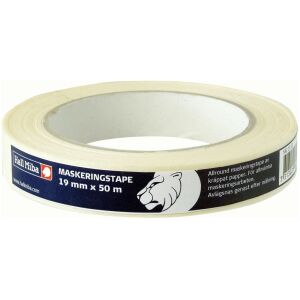 Maskeringstejp 19 mm x 50 m Hall Miba 5821552
