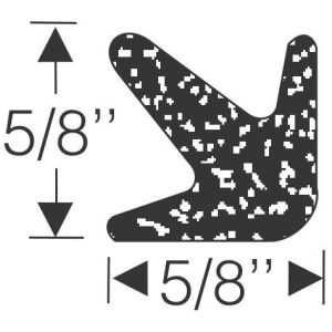 Dörrgummilist 5/8"