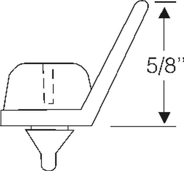 Torpedgummlist Huv 1951-54 2dr 4dr ht cab sedan Packard - Bild 2
