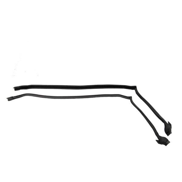 Roof Rail Weatherstrip - Front 1966-69 4dr sedan Lincoln
