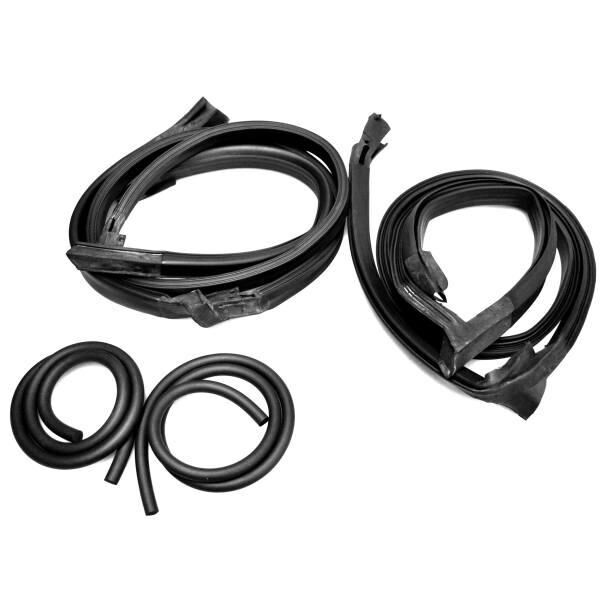 T-Top Roof Rail on Body Weatherstrips 1984-86 2dr sedan Ford Mercury ;mustang