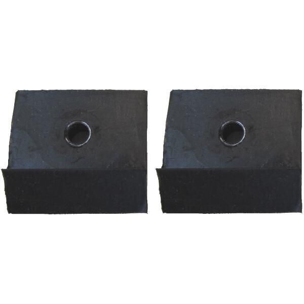 U Jamb lock pillar filler 1954-56 2dr cab Buick Oldsmobile - Bild 2
