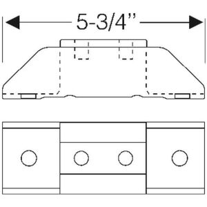 Transmission mount service 1958-63 2dr 4dr ht cab sedan Chevrolet