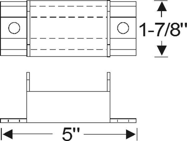 Transmission mount service 1948-56 2dr 4dr ht cab sedan Buick Oldsmobile - Bild 2