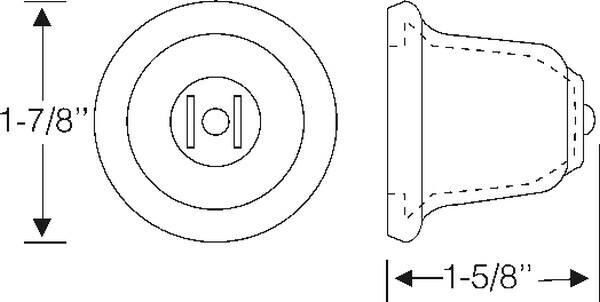 Solenoid plunger boot 1949-59 2dr 4dr ht cab sedan Oldsmobile Pontiac Cadillac Chevrolet - Bild 2