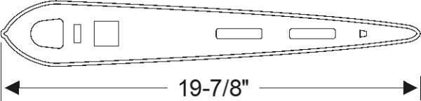 Parking light mounting pad 1941-42 2dr 4dr cab sedan Packard - Bild 2