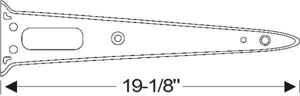 Parking light mounting pad 1941 2dr 4dr cab sedan Buick - Bild 2