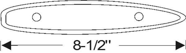Parking light mounting pad 1939 2dr 4dr cab sedan Buick - Bild 2