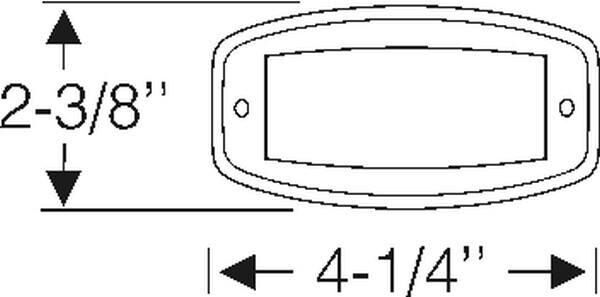 Parking light mounting pad 1941 2dr 4dr cab sedan Chevrolet - Bild 2
