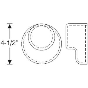 Thermostat cover 1936 2dr 4dr cab sedan Cadillac