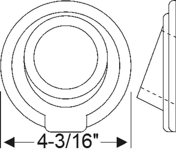 Front Bumper Grommet 1936-38 Pierce Arrow - Bild 2