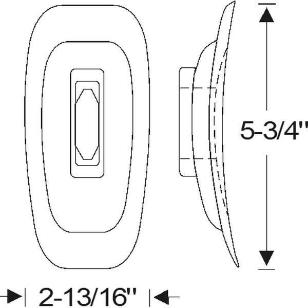 Front Bumper Grommet 1939-41 2dr 4dr cab sedan Buick - Bild 2
