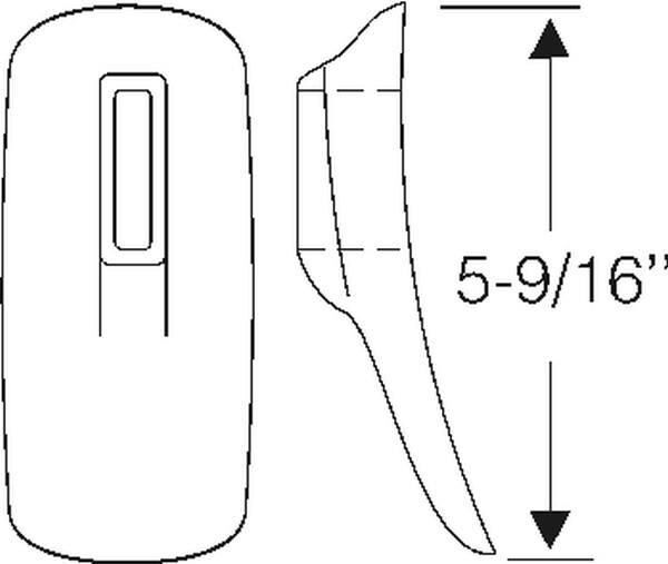 Rear bumper grommet 1940 2dr 4dr cab sedan Chevrolet - Bild 2