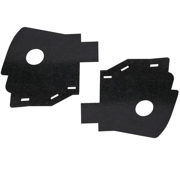 Rear Bumper End Fillers 1954-56 2dr 4dr ht cab sedan Cadillac