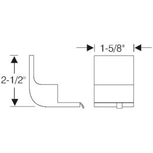 Exhaust System Support Pad 1949-55 2dr 4dr ht cab sedan Chevrolet