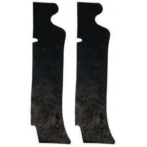 Rear Bumper To Body Dust Shield Filler 1963 2dr 4dr ht cab sedan Chevrolet