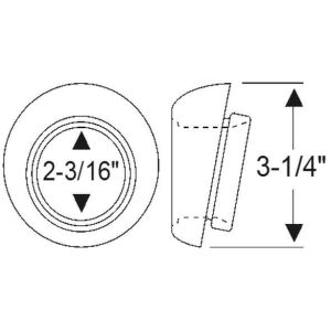 Fuel Neck Grommet 1939-41 4dr sedan Hupmobile Graham