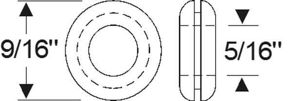 9/16" Multi-Purpose Grommet - Bild 2