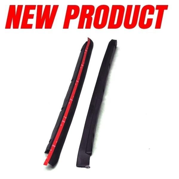 T-Top Drip Edge Flap Seals - Rubber 1982-92 2dr Chevrolet Pontiac