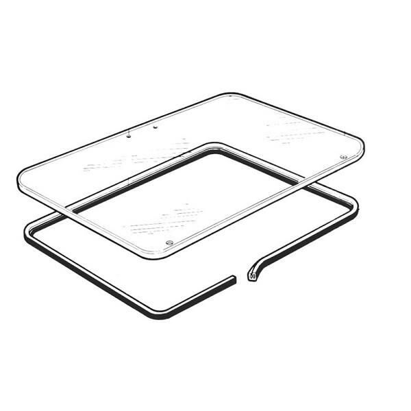 Sunroof - On Glass Weatherstrip 1979-93 2dr sedan Ford Mercury - Bild 3