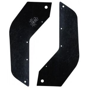 Front Fender Apron Dust Shields 1965-66 2dr 4dr ht cab sedan Ford
