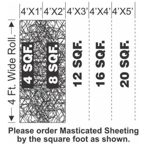 Masticated Rubber Sheet