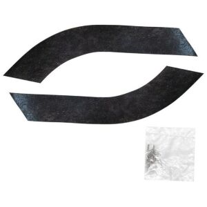 Front Fender Splash Panel Seals 1958 2dr 4dr ht cab sedan Chevrolet