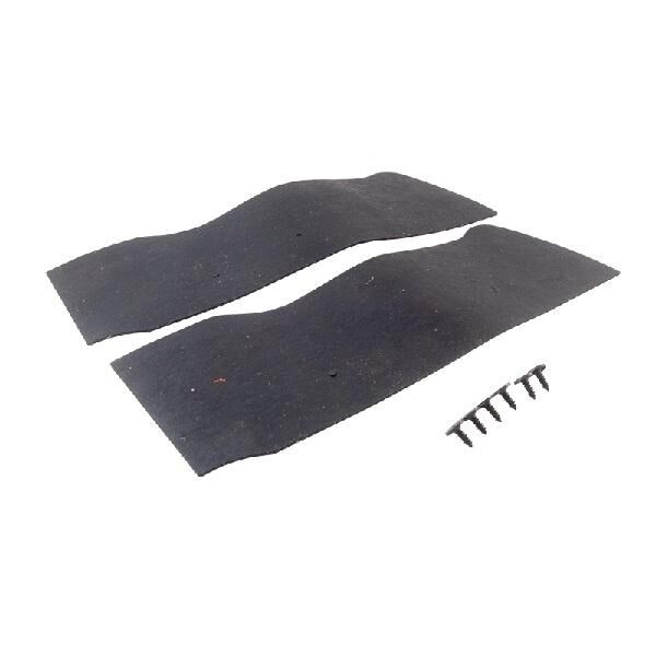 Rear Bumper End Filler 1967 2dr 4dr ht cab sedan Ford