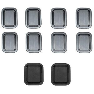 Door Plugs and Kick Panel Covers Set 1968-74 2dr Ford