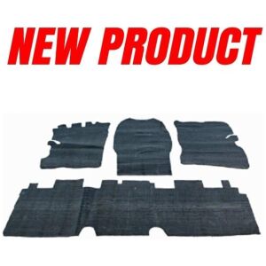 Heat and Sound Insulator Underlayment Set 1967-74 2dr ht cab Plymouth