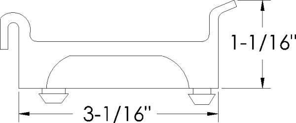 Monteringsgummi Kylare 1980-88 2dr 4dr sedan Ford Mercury - Bild 2