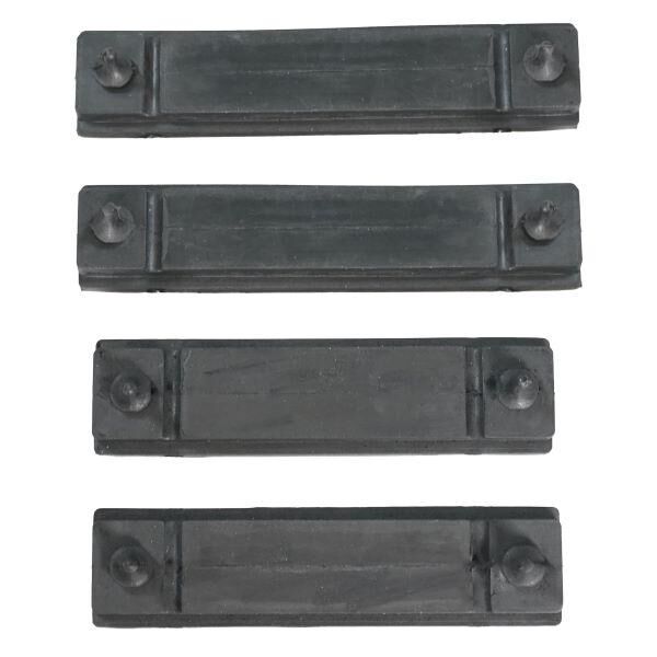 Radiator Insulator Pads - Set of 4 1967-79 2dr 4dr ht cab sedan Ford