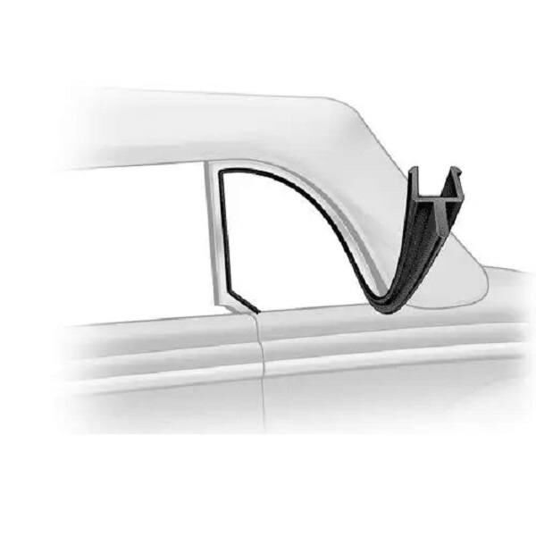 Quarter Window Vertical Leading Edge 1942-50 2dr cab Ford Mercury - Bild 2