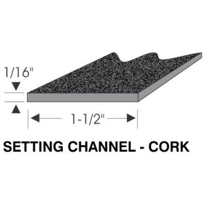 1/16" Sash Channel Filler - Cork