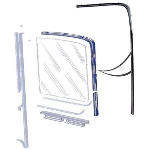 Door Glass Run Channel 1953-55 2dr Ford