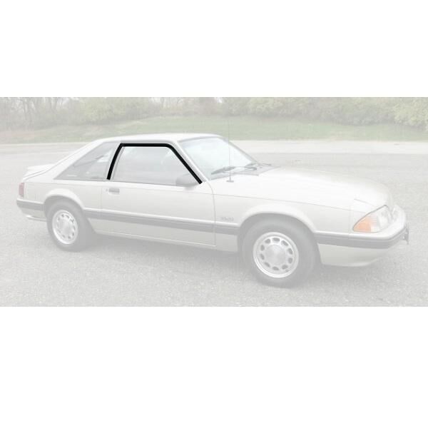 Side Window Glass Run Channels 1979-93 2dr sedan Ford Mercury - Bild 3